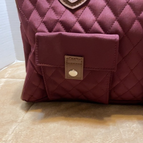 Bon-Ton exclusive wine colored hand Bag - Picture 3 of 9